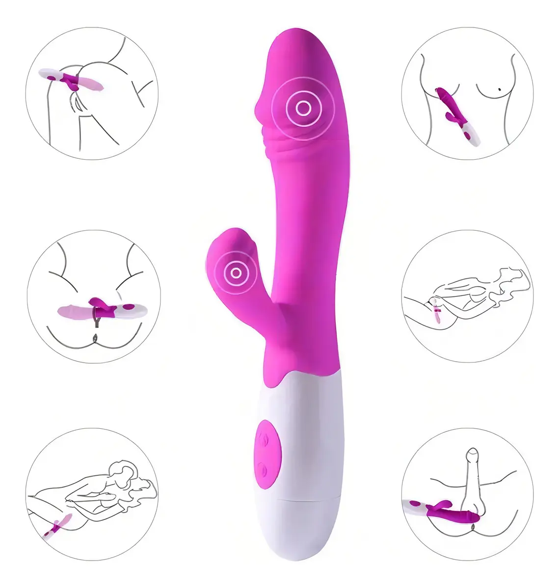 Vibrador Mujer, Masajeador, Juguetes Sexuales - Imagen 4